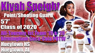 Kiyah Speight 2019-2020 Hueytown Highlights