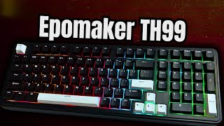 Epomaker TH99 Wireless Trimode Mechanical Keyboard with Epomaker Creamy Jade Switches