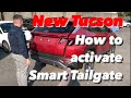 Smart Tailgate - Hyundai Tucson - how to activate #howto #tailgate #tucson