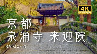 泉涌寺 来迎院｜Raigo-in【Temples in Kyoto】