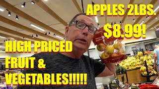 $8.99 FOR 2 LBS APPLES!!! FRUIT \u0026 FOOD PRICES TOO HIGH!! AMERICANS GOING BROKE!! Food Shopping Vlog