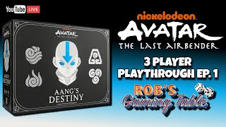 Avatar The Last Airbender: Aang's Destiny Playthrough Ep. 1 (Deck-Building Game)