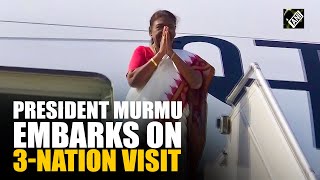 President Murmu embarks on a week-long three-nation visit to Algeria, Mauritania \u0026 Malawi