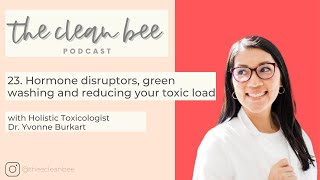 The Clean Bee Podcast Ep. 23: Hormone disruptors, green washing and reducing your toxic load