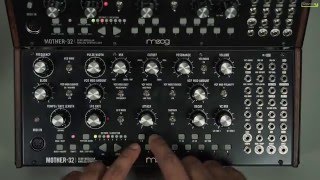 Moog Mother 32 Sequencer Demo & Tutorial