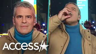 Andy Cohen Isn't Sorry For Drinking On CNN's New Year's Eve Show