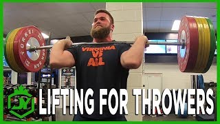 LIFTING FOR THROWERS - PEAKING FOR COMPETITION - JY THROWS S3 E5