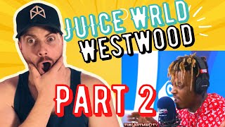 Juice WRLD Freestyle - WestWood Eminem Beats (REACTION! Pt.2)