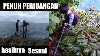 Rock Fishing Indonesia fishing in extreme places