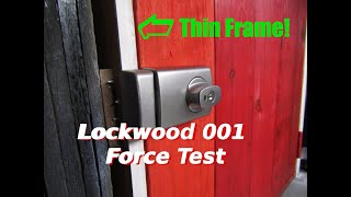 Can This Lockwood Deadlatch Withstand a Real-World Forced Entry? Testing on a Thin 20mm Door Frame!