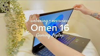 HP Omen 16 Gaming Laptop | unboxing • overview 💻 | 2023