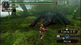 [ MHP2G / MHFU ] Narugakuruga / Nargacuga Heavy Bowgun Naked 2:39