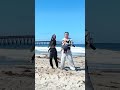 V - ‘Slow Dancing’ at the beach 👨‍👩‍👦 | Ellen and Brian #SlowDancing