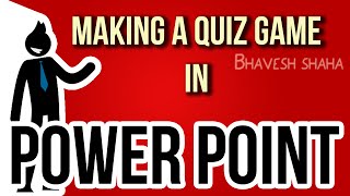 How to make a PPT interactive QUIZ game show in MS PowerPoint - Tutorial