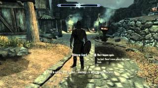 Stop shouting guards - Skyrim