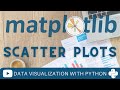 Scatter Plots & Bubble Plots in Python | Matplotlib Tutorial Part 4 | Correlation with Scatter Plots