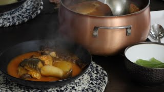 Crowd Pleasing Smoked Fish And Mushroom Light Soup