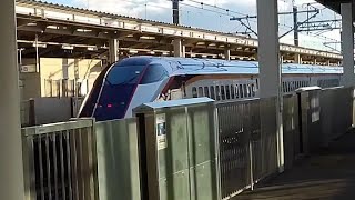 大迫力!!くりこま高原駅の東北新幹線高速通過集。「はやぶさ、こまち、つばさ、アルファエックス」など