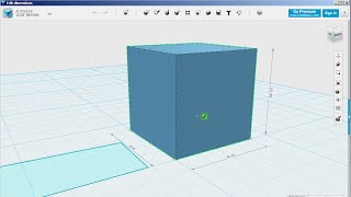 123D Design: Edit Dimensions of a Sketch and Solid
