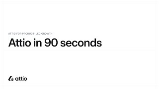 Attio for PLG | Overview