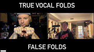 Alex Shelest Vocal Lessons - True Vocal Folds / False folds