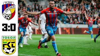 FC VIKTORIA PLZEŇ VS FC TOBOL KOSTANAJ PLAYOFF EVROPSKÉ KONFERENČNÍ LIGY 2023 2.ZÁPAS
