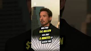 RDJ was paid $10M only for 8 minutes in Spider-Man: Homecoming!