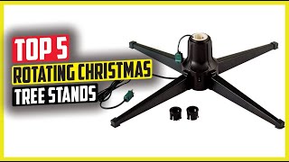 Best Rotating Christmas Tree Stands in 2024  / top 5  Christmas Tree Stands 2024