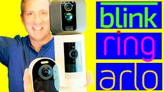 Best Outdoor Battery Camera | Ring Blink Arlo - Review & Test 👀👀👀