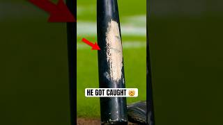 He Got Caught With An Illegal Bat