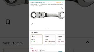 Sale $16.80 GEARWRENCH 12 Pt. Stubby Flex Head Ratcheting Combination Wrench