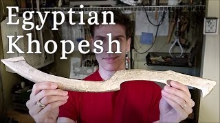 Making an Egyptian Khopesh Sword