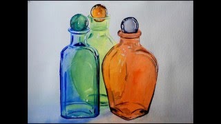 Coloured Glass Speed Painting