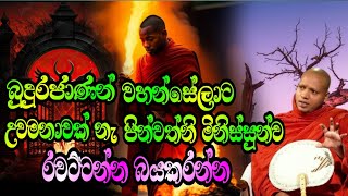 බුදුරජාණන් වහන්සේලාට වුවමනාවක් නැ පින්වත්නි මිනිස්සුන්ව රවට්ටන්න.හසලක සීලවිමල .Hasalaka Seelawimala