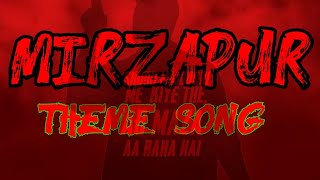 Mirzapur Theme Song Extented 10 minutes LOOP | #Mirzapur_2 #comingsoon #mirzapurteunes |