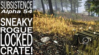 Sneaky Rogue Locked Crate! | Subsistence Single Player Gameplay | EP 221 | Season 5