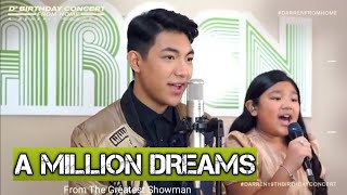 Darren Espanto - A Million Dreams | D' Birthday Concert From Home | Duet with sister Lynelle Espanto