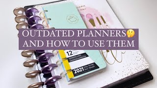 How I’m Using My Outdated Happy Planners | Skinny Mini | Classic | Big