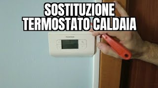 SOSTITUZIONE TERMOSTATO CALDAIA (contatto pulito...)