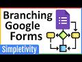 How to Create Google Forms with Conditional Logic (Branching Questions)