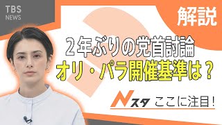 きょう２年ぶりの党首討論 五輪・パラリンピック開催の基準は？