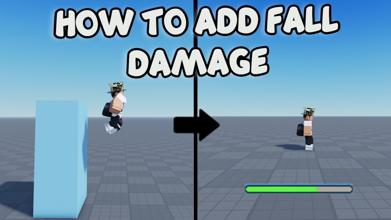 How To Add Fall Damage ёяыая п Roblox Studio Tutorial Youtube