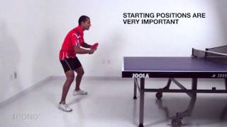 iPong Table Tennis Master Series: Backhand Push then Loop