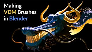How to create and use VDM brushes | Blender Secrets