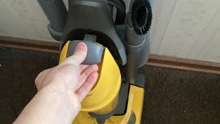 How to change the bag on the eureka light speed bagged vacuum