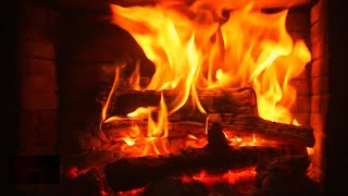 🔥 Cozy Fireplace HD (1 HOURS). Fireplace with Crackling Fire Sounds. Crackling Fireplace HD