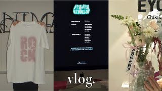 vlog. 1년을 갈아넣은 졸업전시 브이로그🎓 | 일주일동안 꽉찬 손님맞이! 25살들의 대화 주제는...💬