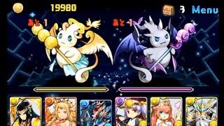 パズドラ「ツインリット降臨！天極と地獄イザナギ×超覚醒ゼウスPTでノーコン攻略(*´ω｀*)