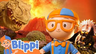 BLIPPI TOY MUSIC VIDEO! | Blippi Dinosaur Song | Dinosaur Songs for Kids