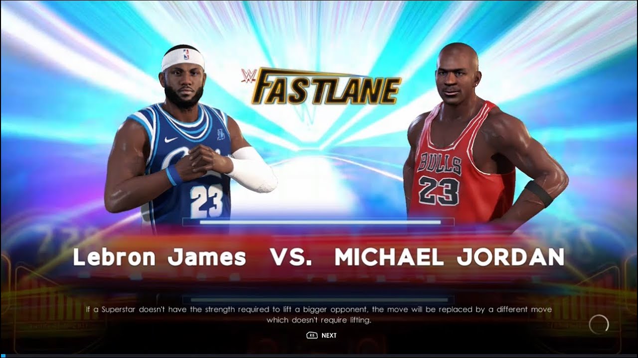 Who Is The Goat In Basketball, LeBron Vs Jordan In A WWE Match!! - YouTube